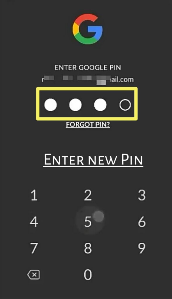 How To Reset Google Pay Password 4 Steps With Screenshot Tik