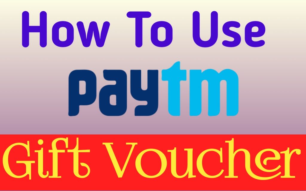 How to use Paytm Gift Voucher Full Details Tik Tok Tips