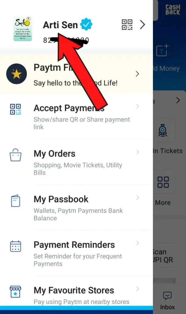 how to change mobile number in paytm account