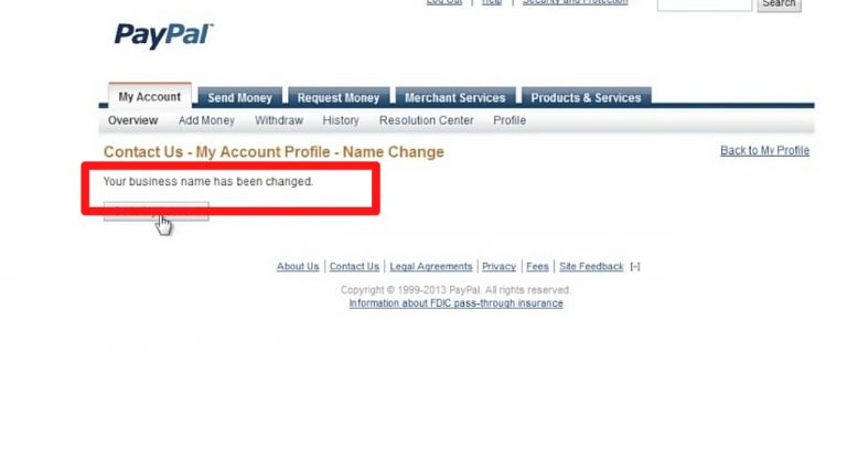  how to change business name on paypal 5 steps with screenshot 