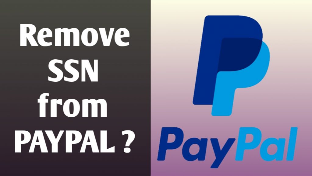 How to remove SSN from PayPal Tik Tok Tips