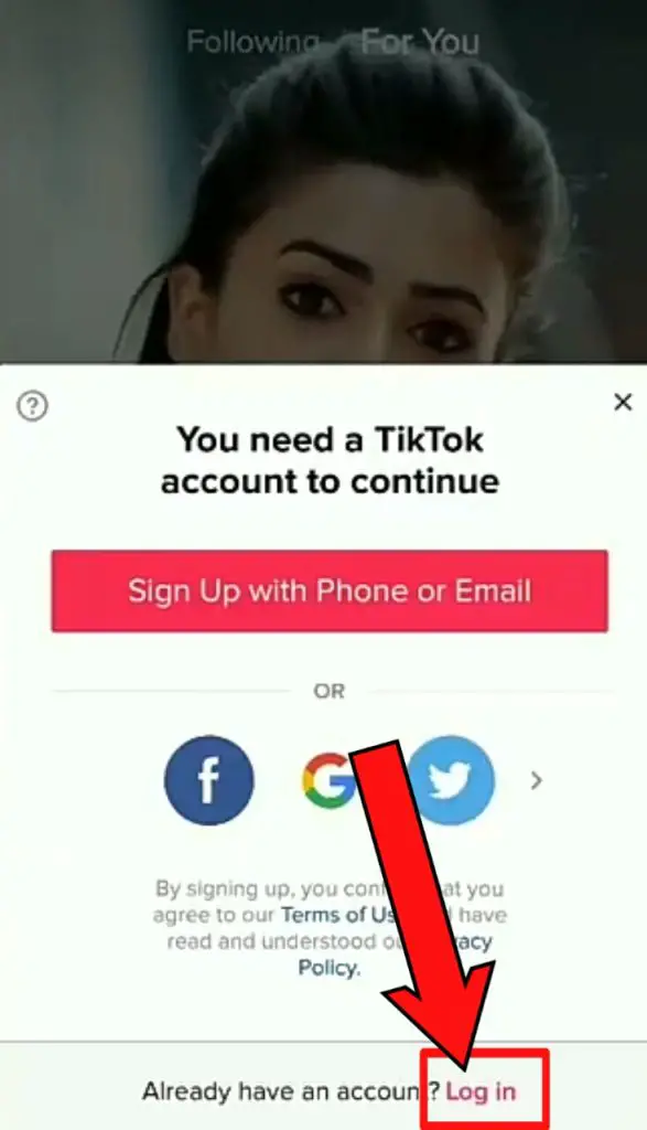 recover Tik Tok account 