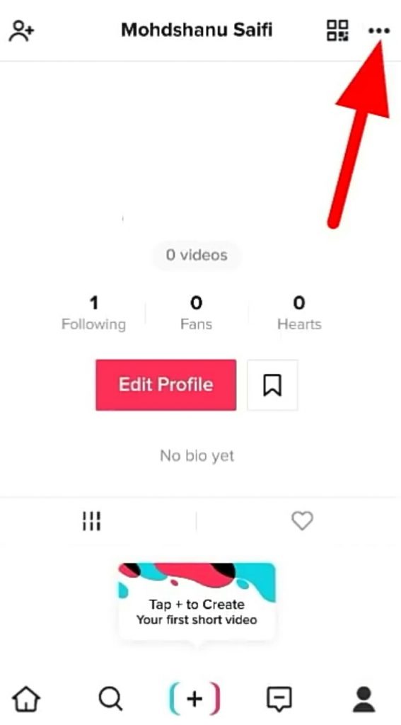 disable others to find me on TikTok