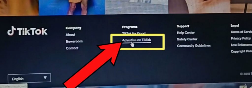 Advertise on TikTok 