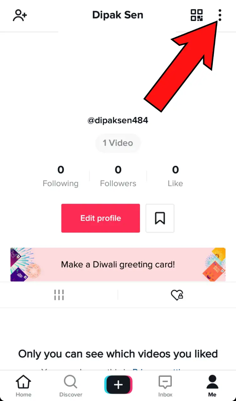 How to save data in TikTok | 4 - Steps ( With Screenshot ) - Tik Tok Tips