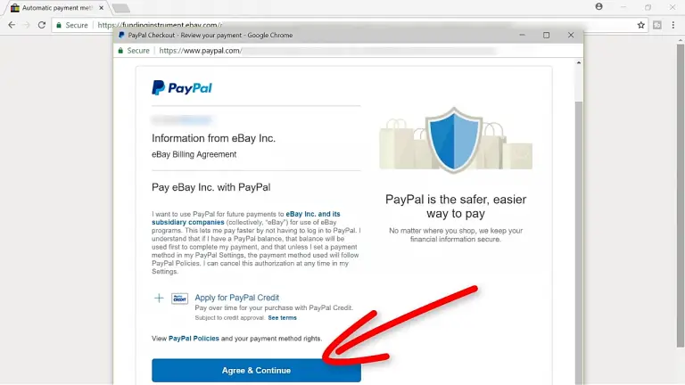 ebay deposit to paypal