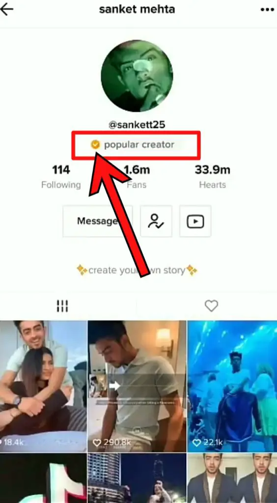 Get popular Creator on TikTok