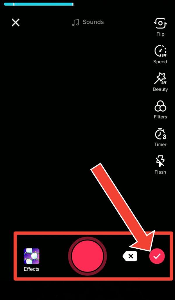 Add sound to tiktok