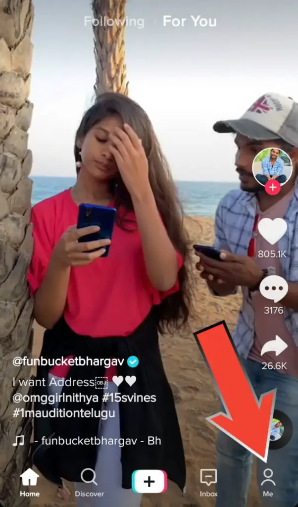 Change tiktok profile picture