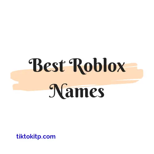 TOP 50+ GOOD USERNAMES For Roblox Girl!