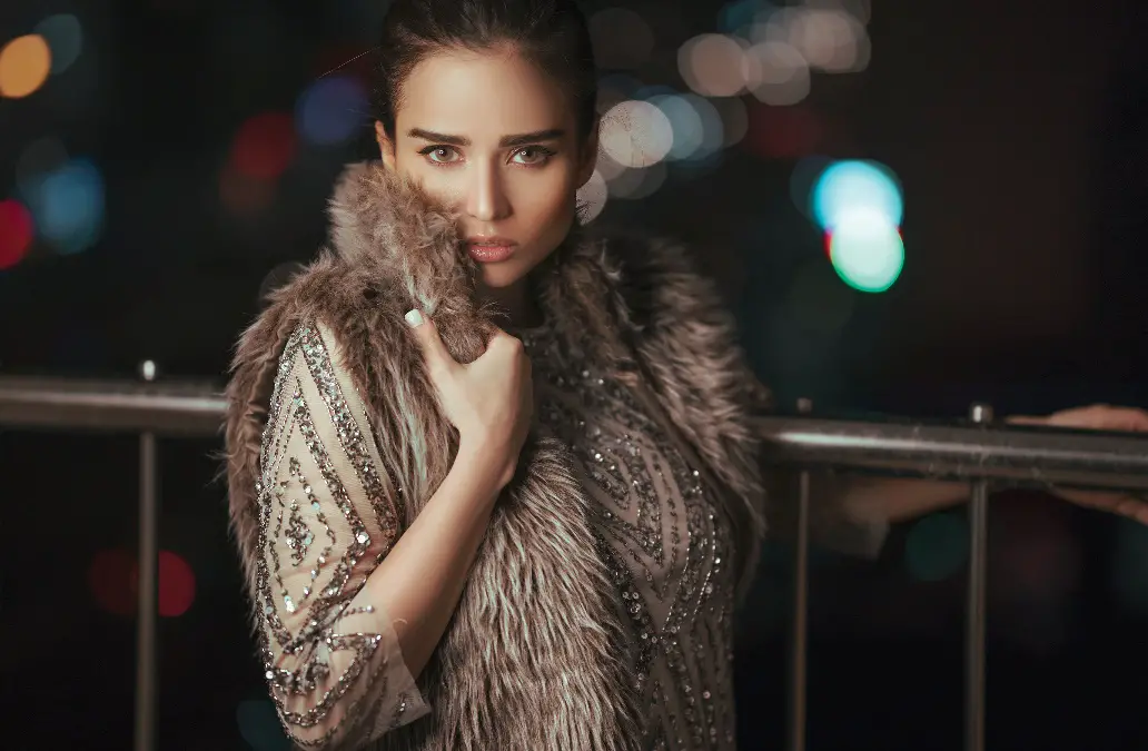 Photo Of Woman Leaning On Handrail